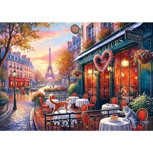 Puzzle Trefl 500 Premium Plus Dragoste La Paris - Img 2