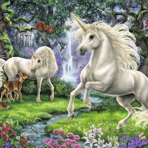 Puzzle Unicornii Mistici, 200 Piese - Img 2
