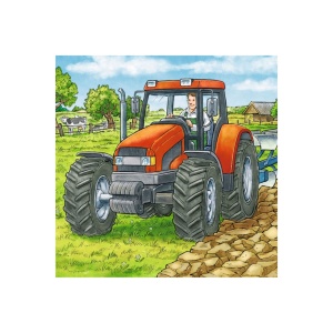 Puzzle Utilaje Agricole, 3X49 Piese - Img 4