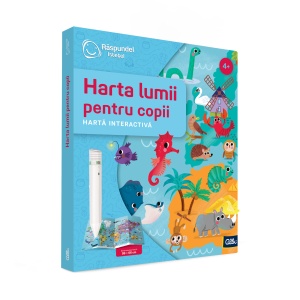 Raspundel Istetel, Harta lumii pentru copii
