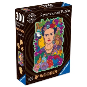 Ravensburger - Puzzle din lemn Frida Kahlo 300 piese - Img 2