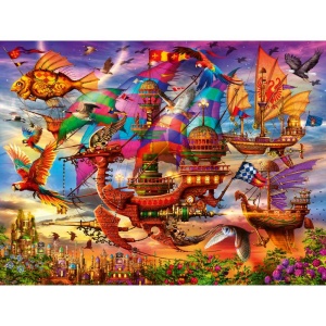 Ravensburger - Puzzle lucruri zburatoare 1500 piese - Img 3