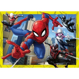 Ravensburger - Puzzle mare de podea Spiderman 60 piese - Img 3