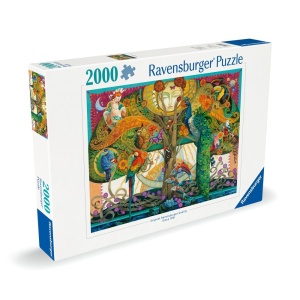 Ravensburger - Puzzle pasari 2000 piese - Img 1