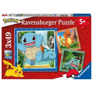 Ravensburger - Puzzle personaje Pokemon 3x49 piese - Img 2