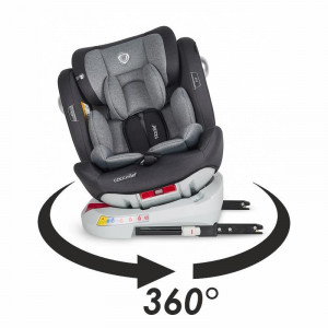 Scaun auto 0-36 kg rotativ Coccolle Nerio Moonlit grey - Img 3