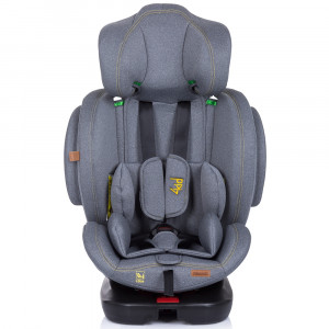Scaun auto Chipolino 4Kid 0-36 kg platinum I-Size 40-150 cm cu sistem Isofix - Img 3