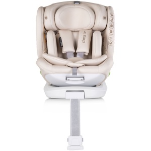 Scaun auto Chipolino Clima Air I-Size 40-150 cm cu sistem Isofix si sezut rotativ biscotta - Img 3