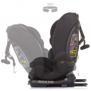 Scaun auto Chipolino Techno 0-36 kg ebony cu sistem Isofix - Img 6