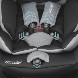 Scaun auto iSize 40-150 cm C Vigo Diamond black+Coccolle oglinda auto rear-facing - Img 5