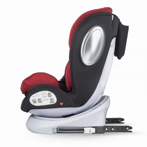 Scaun auto rotativ 0-36 kg Coccolle Lyra Dahlia Red - Img 8