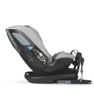 Scaun auto rotativ iSize Coccolle Velsa Neutral grey - Img 7