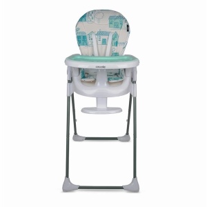 Scaun de luat masa Coccolle Fino Pastel Turquoise - Img 2