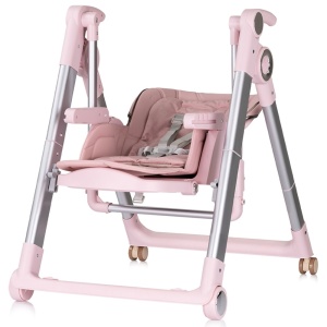 Scaun de masa Chipolino Super Chef 2 in 1 pink marshmallow - Img 3
