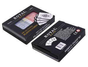 Set 2 Pachete Carti Royal Canasta Poker Din Plastic - Img 4