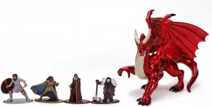 Set 5 Nano Figurine Din Metal Dungeons Dragons 4 Cm - Img 7