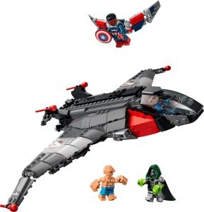 Set de construcție LEGO® Marvel - Avengers: Doomsday Quinjet (76347), 433 piese, 9+ ani - Img 7