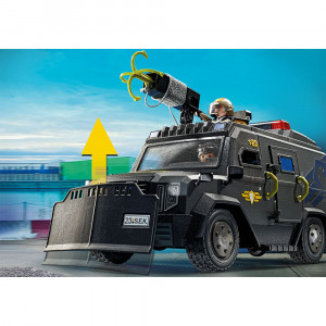 Set de joaca Playmobil - Vehiculul De Teren Al Echipei Swat - Img 5