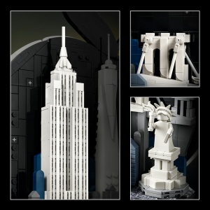 Set LEGO Architecture - New York City – The Big Apple (21066) - Img 5