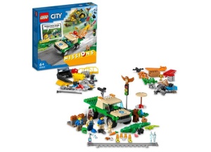 Set LEGO City - Misiuni de salvare a animalelor salbatice (60353)