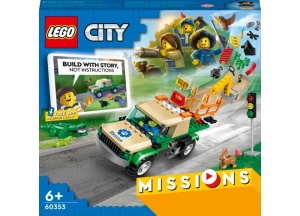 Set LEGO City - Misiuni de salvare a animalelor salbatice (60353) - Img 2