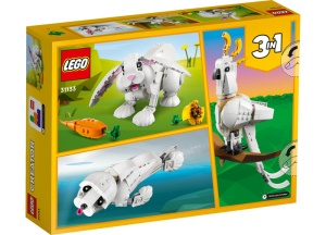 Set LEGO Creator - Iepure alb (31133) - Img 3
