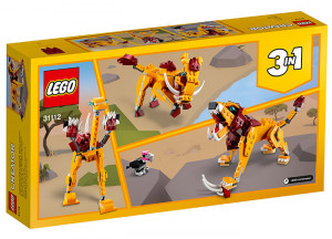 Set LEGO Creator - Leu salbatic (31112) - Img 3