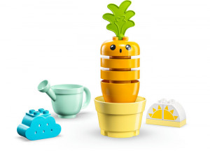 Set LEGO DUPLO - Kit de cultivare al morcovului (10981) - Img 4