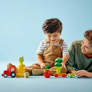 Set LEGO DUPLO - Tractor cu fructe si legume (10982) - Img 8