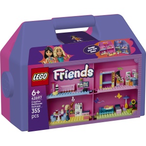 Set LEGO Friends - Valiză-căsuță de păpuși creativă (42697) - Img 2