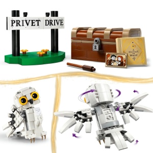 Set LEGO Harry Potter - Hedwig pe Privet Drive nr. 4 (76425) - Img 7