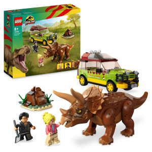SET LEGO Jurassic World - Cercetarea dinozaurului Triceratops (76959) - Img 1
