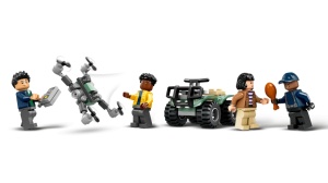 Set LEGO Jurassic World - Misiunea ”Dinozaur”: Camion de transport pentru un Allosaurus (76966) - Img 5