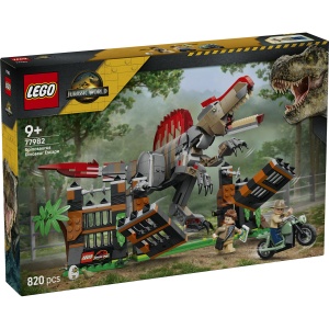 Set LEGO Jurassic World - Spinosaurus dezlănțuit (77982) - Img 2