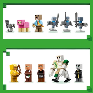 Set LEGO Minecraft - Atacul Evocatorilor asupra satului (21596) - Img 8