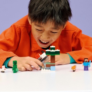 Set LEGO Minecraft - Aventura din Taiga a lui Steve (21583) - Img 4