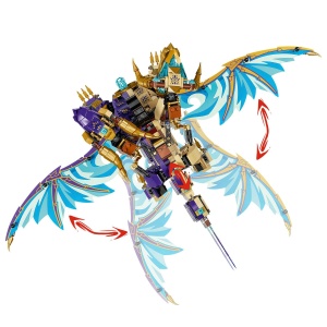 Set LEGO Ninjago - Dragonul concentrarii Arc (71836) - Img 4