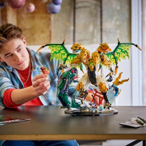 Set LEGO Ninjago - Impresionanta bătălie a dragonului (71872) - Img 4