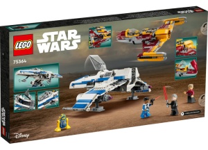 Set LEGO Star Wars - E-Wing al Noii Republici vs Starfighter-ul lui Shin Hati (75364) - Img 3