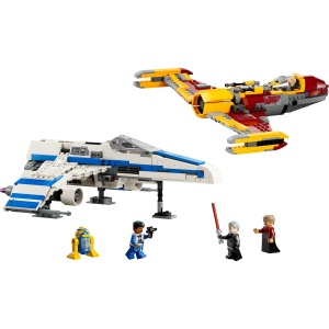 Set LEGO Star Wars - E-Wing al Noii Republici vs Starfighter-ul lui Shin Hati (75364) - Img 6