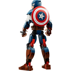 Set LEGO Super Heroes - Figurina de constructie Captain America (76258) - Img 6