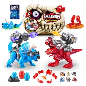 Smashers - Set cu peste 50 figurine si accesorii, Dino Island - Img 2