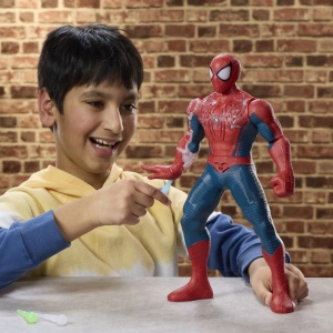 Spider Man Set Incarcare De Putere Cu Figurina Spider Man Si Accesorii 36.5Cm - Img 3