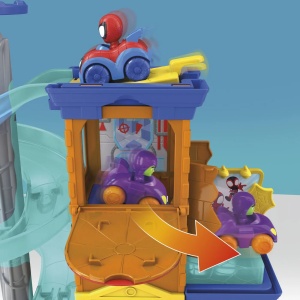 Spidey Si Prietenii Lui Uimitori Marvel Super Rollers Set De Joaca Webcity - Img 7