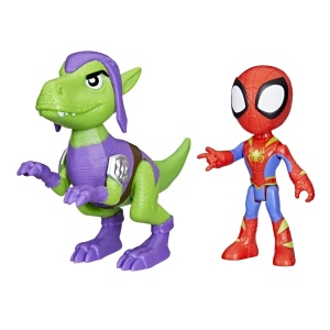 Spidey Si Prietenii Marvel Dino Webs Spidey Si Goblin Raptor - Img 2