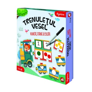 Trenuletul Vesel Numere Forme Culori - Img 7