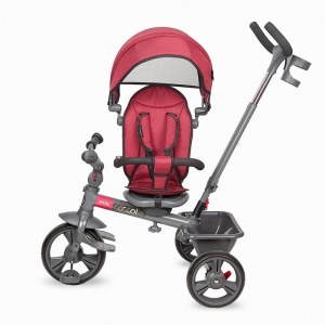 Tricicleta multifunctionala Coccolle Primo Magenta - Img 4