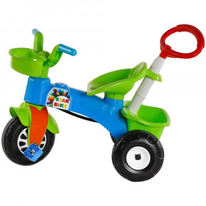 Tricicleta Pilsan Star blue cu maner - Img 3