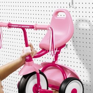 Tricicleta pliabila Radio Flyer Fold 2 Go Pink, 1-3 ani - Img 4