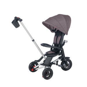 Tricicleta ultrapliabila Qplay Nova Rubber negru - Img 3
